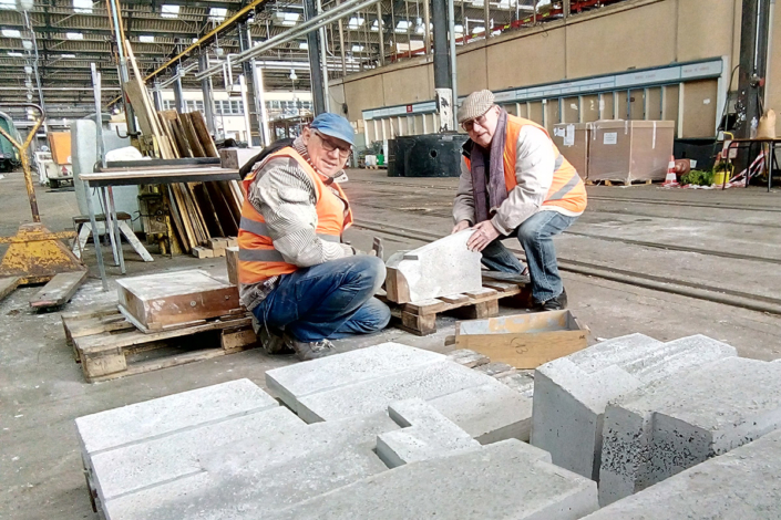 Briquettage – 14 décembre 2018 (photo M. Hélias) Briquettage - 14 décembre 2018 (photo M. Hélias)