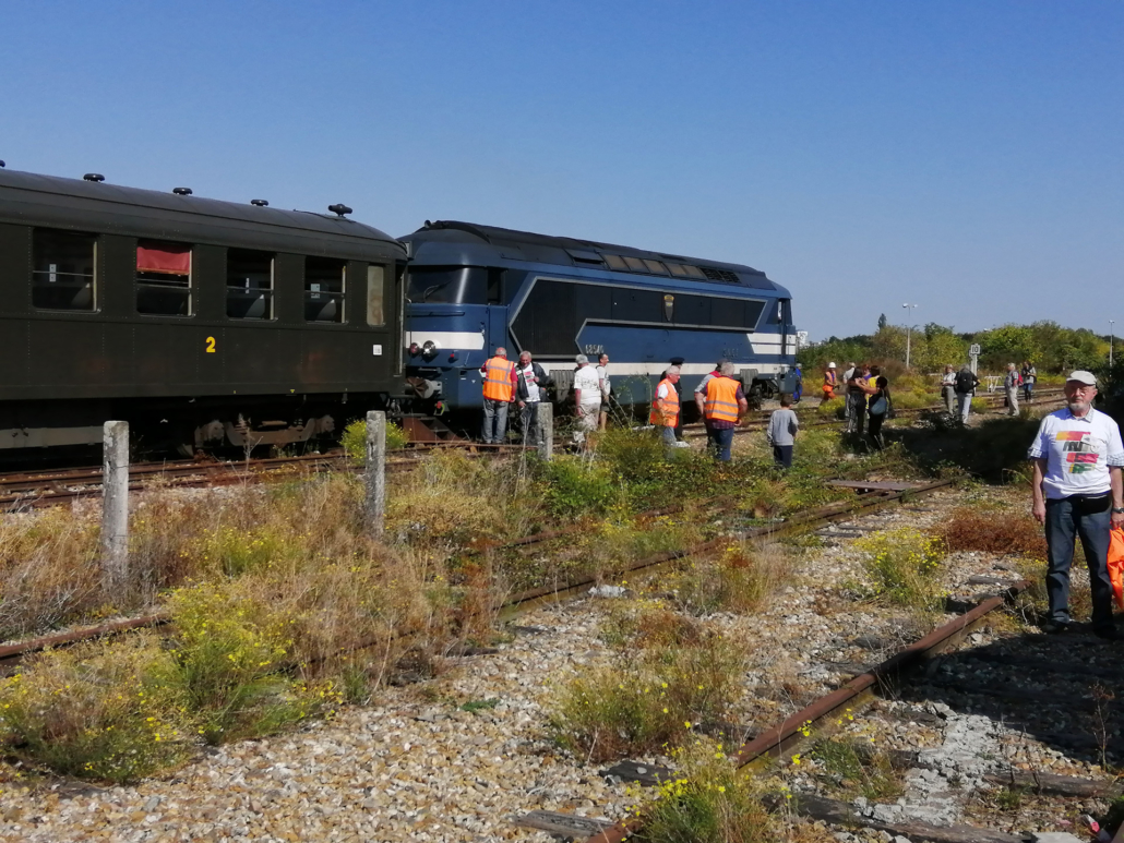 Voyage Orléans - Pithiviers en rame historique