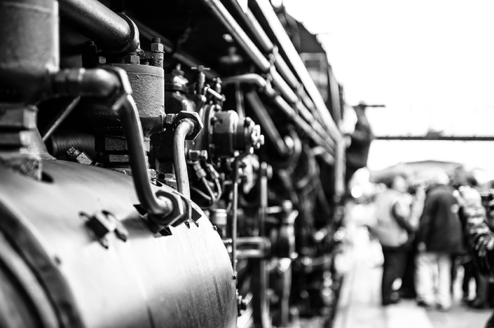 Photo Nicolas Laverroux – Paris-Austerlitz, 21 octobre 2017 Locomotive à vapeur 141R840 à Paris Austerlitz le 21 octobre 2017 (photo Nicolas Laverroux)