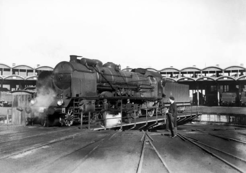 depot-PLM-nevers-1934-6 Dépôt PLM de Nevers en 1934